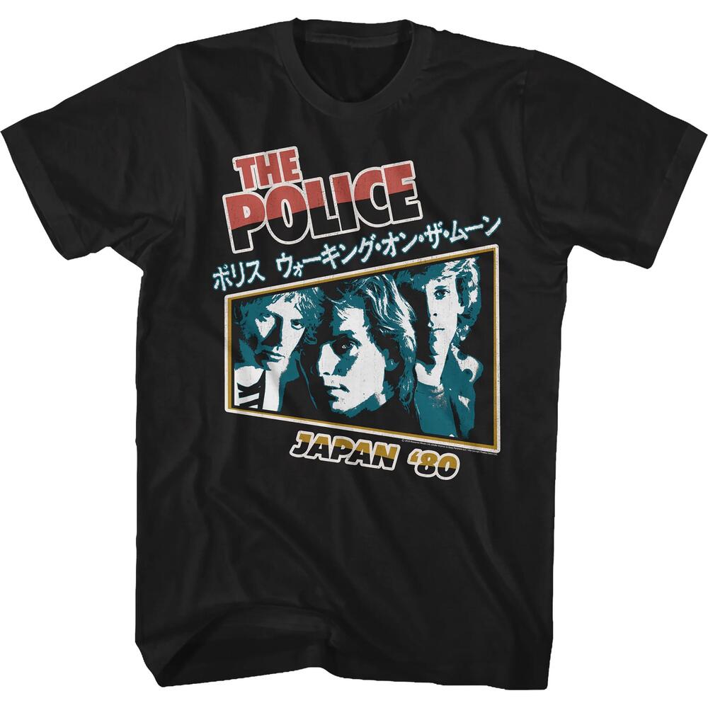 Japan 80 The Police Tshirt